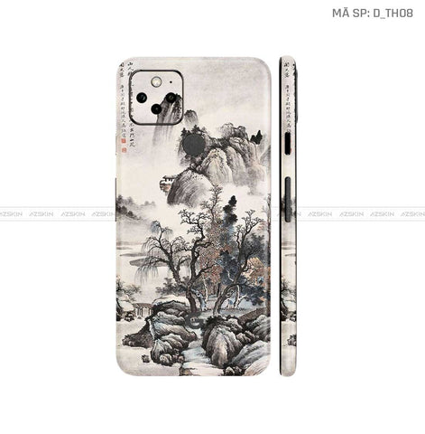 Dán Skin Google Pixel 5 Hình Thư Pháp | D_TH08