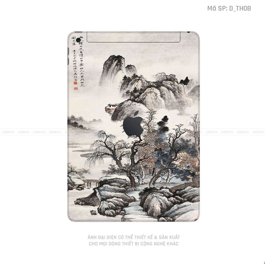 Dán Skin IPad Gen Series Hình Thư Pháp | D_TH08