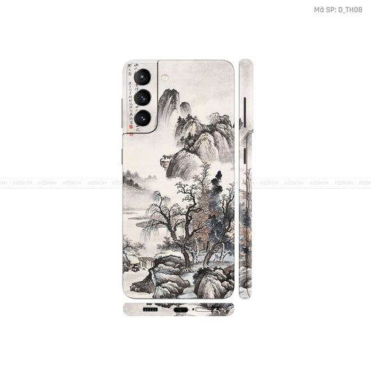 Dán Skin Galaxy S21 Series Hình Thư Pháp | D_TH08