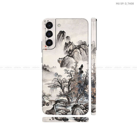 Dán Skin Galaxy S22 Series Hình Thư Pháp | D_TH08
