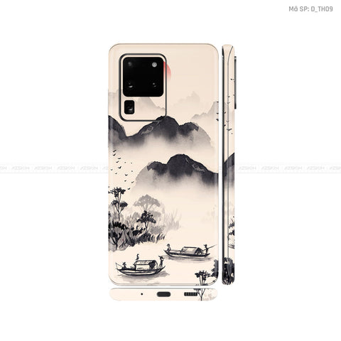 Dán Skin Galaxy S20 Series Hình Thư Pháp | D_TH09