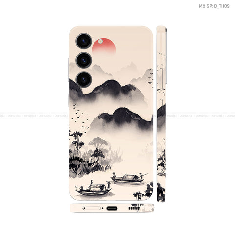 Dán Skin Samsung Galaxy S25 Series Chủ Đề Thư Pháp| D_TH09