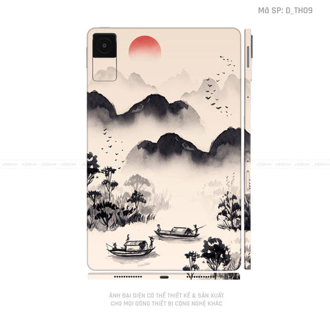 Dán Skin Máy Tính Bảng Xiaomi Mipad Hình Thư Pháp | D_TH09
