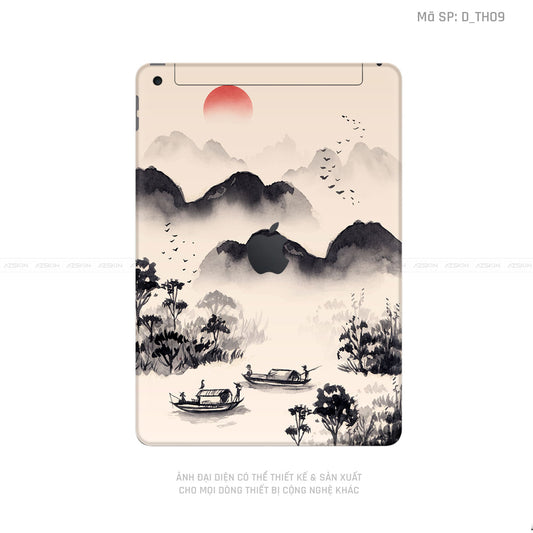 Dán Skin IPad Gen Series Hình Thư Pháp | D_TH09