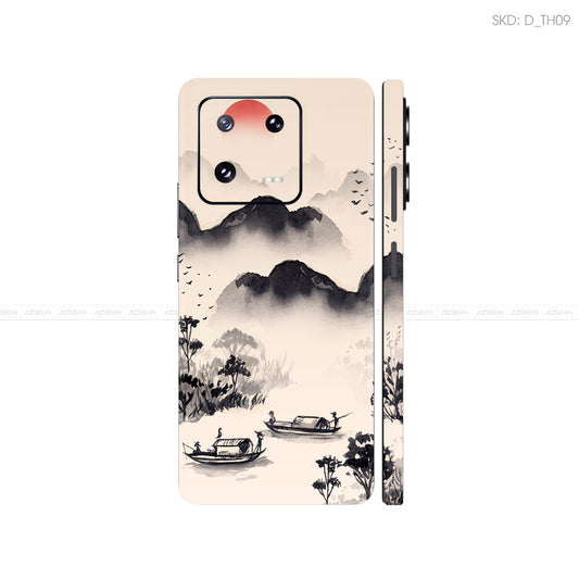 Dán Skin Điện Thoại Xiaomi 14 Series Hình Thư Pháp | D_TH09