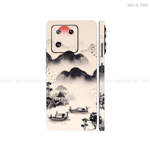 Dán Skin Điện Thoại Xiaomi 14 Series Hình Thư Pháp | D_TH09