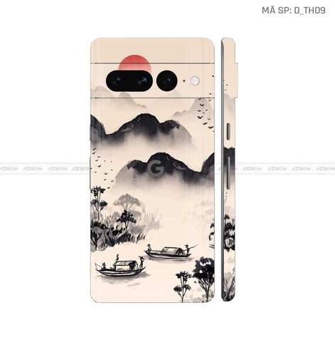 Dán Skin Google Pixel 8 Series Hình Thư Pháp | D_TH09