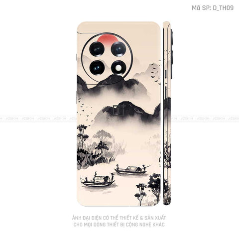 Dán Skin Oneplus Ace Series Hình Thư Pháp | D_TH09