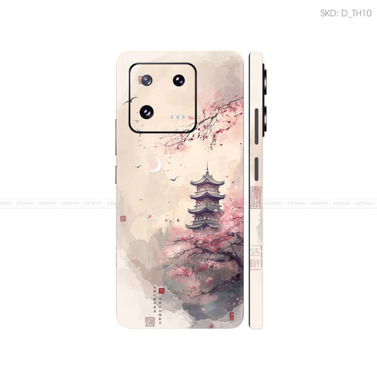 Dán Skin Điện Thoại Xiaomi 14 Series Hình Thư Pháp | D_TH10