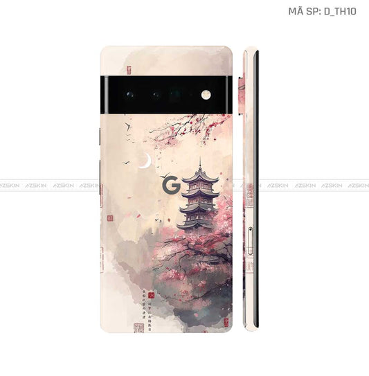 Dán Skin Google Pixel 6 Series Hình Thư Pháp | D_TH10