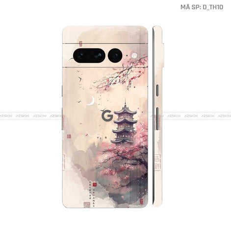 Dán Skin Google Pixel 8 Series Hình Thư Pháp | D_TH10