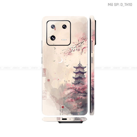 Dán Skin Xiaomi 13 Series Hình Thư Pháp | D_TH10