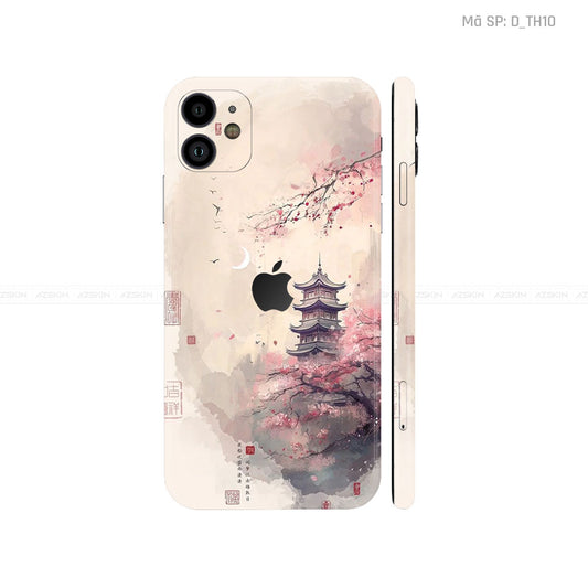 Dán Skin IPhone 11 Series Hình Thư Pháp | D_TH10