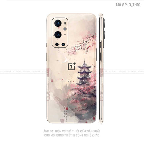 Dán Skin Oneplus 8/9 Series Hình Thư Pháp | D_TH10