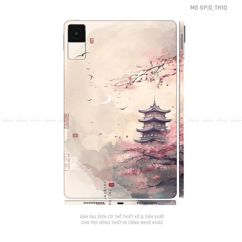 Dán Skin Máy Tính Bảng Xiaomi Mipad Hình Thư Pháp | D_TH10