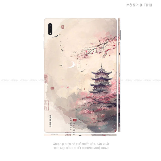 Dán Skin Galaxy Tab S8 Series Hình Thư Pháp | D_TH10