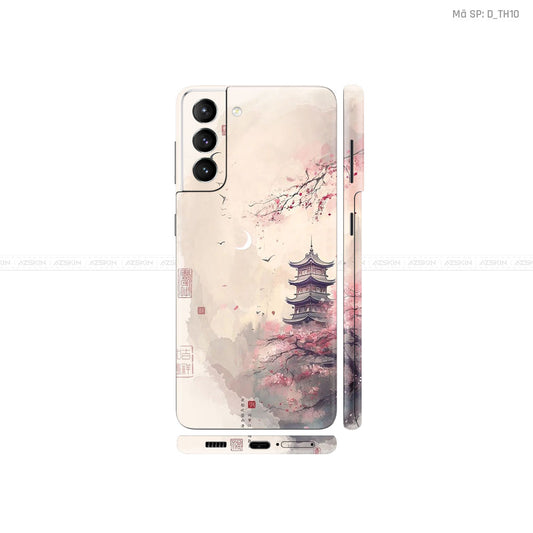 Dán Skin Galaxy S21 Series Hình Thư Pháp | D_TH10