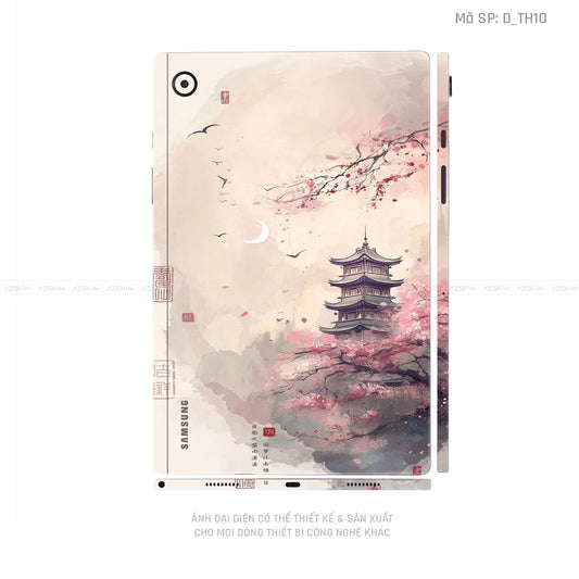Dán Skin Galaxy Tab A Series Hình Thư Pháp | D_TH10