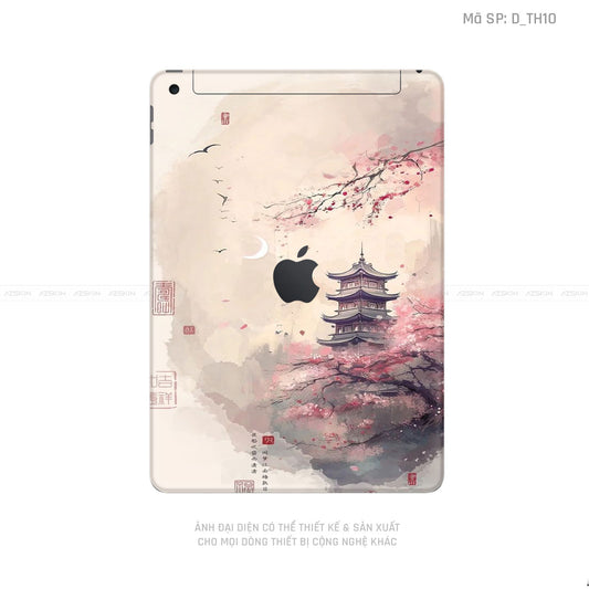 Dán Skin IPad Gen Series Hình Thư Pháp | D_TH10