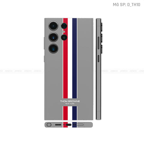 Dán Skin Galaxy S23 Series Hình Thom Browne Xám | D_TH10