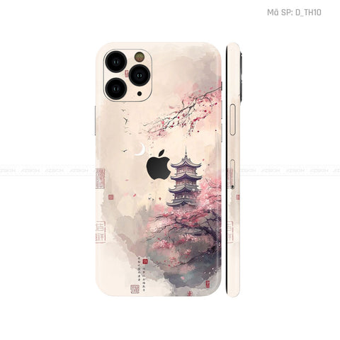 Dán Skin IPhone 11 Series Hình Thư Pháp | D_TH10