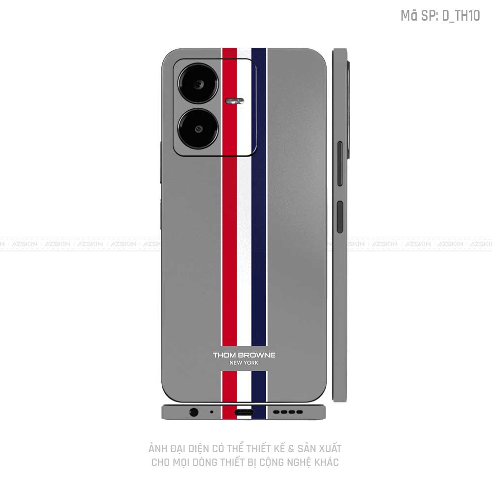 Dán Skin Vivo Y Series Hình Thom Brown | D_TH10