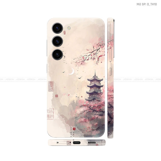 Dán Skin Samsung Galaxy S24 Series Chủ Đề Thư Pháp| D_TH10
