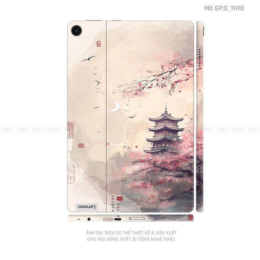 Dán Skin Máy Tính Bảng Lenovo Pad Series Hình Thư Pháp | D_TH10