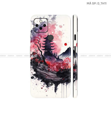 Dán Skin Google Pixel 5 Hình Thư Pháp | D_TH11