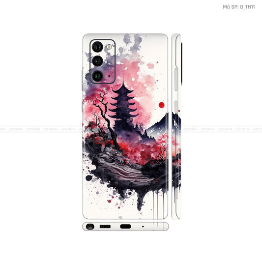 Dán Skin Galaxy Note 20 Series Hình Thư Pháp | D_TH11