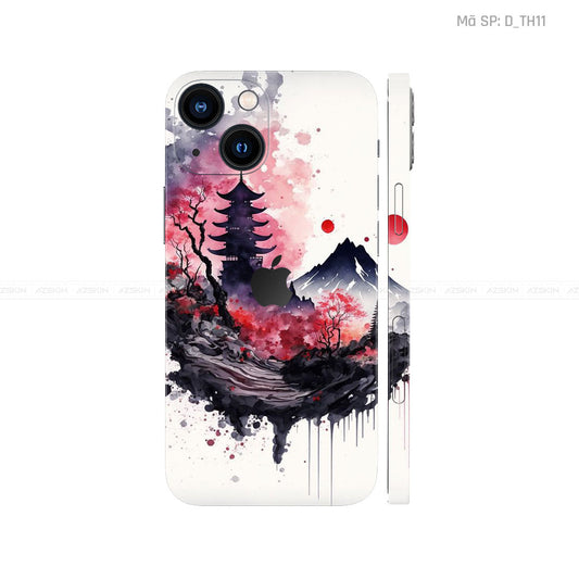 Dán Skin IPhone 14 Series Hình Thư Pháp | D_TH11