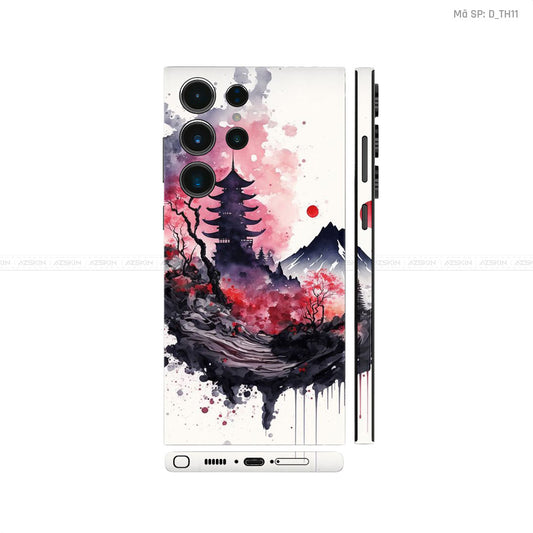 Dán Skin Samsung Galaxy S24 Series Chủ Đề Thư Pháp| D_TH11