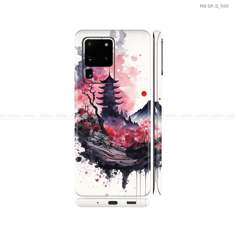 Dán Skin Galaxy S20 Series Hình Thư Pháp | D_TH11