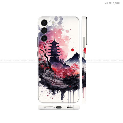 Dán Skin Galaxy S22 Series Hình Thư Pháp | D_TH11