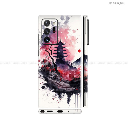 Dán Skin Galaxy Note 20 Series Hình Thư Pháp | D_TH11