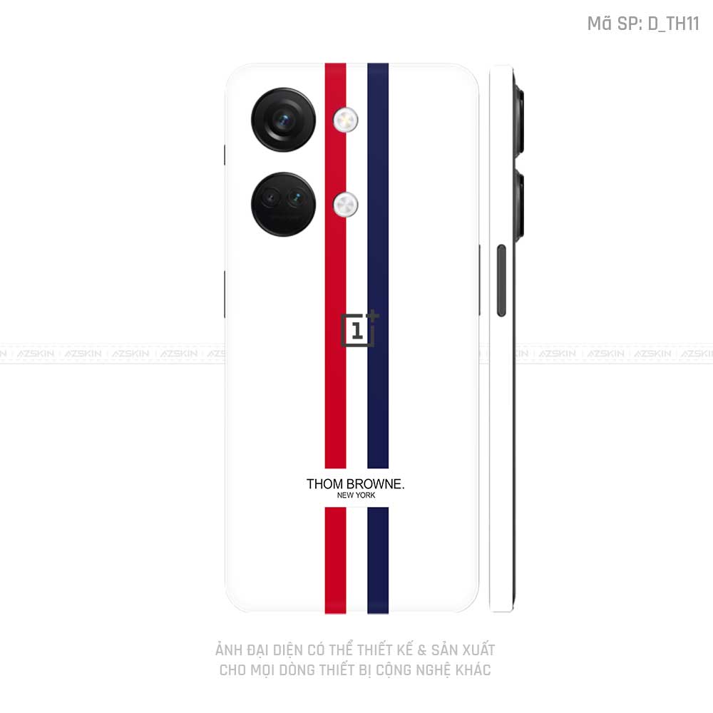 Dán Skin Oneplus Nord Series Hình THOM BROWNE | D_TH11