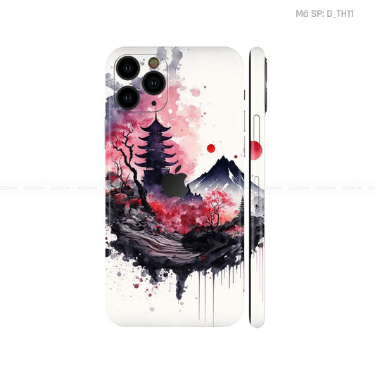 Dán Skin IPhone 11 Series Hình Thư Pháp | D_TH11