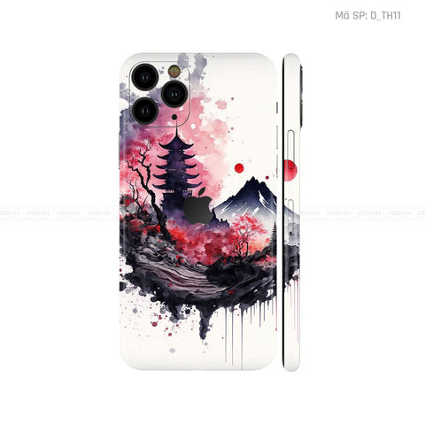 Dán Skin IPhone 11 Series Hình Thư Pháp | D_TH11