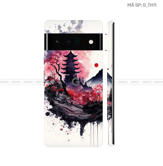 Dán Skin Google Pixel 6 Series Hình Thư Pháp | D_TH11