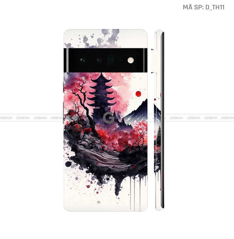 Dán Skin Google Pixel 6 Series Hình Thư Pháp | D_TH11