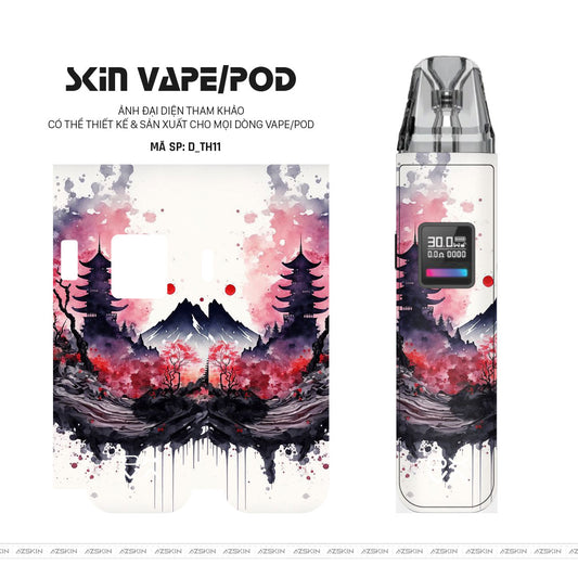 Dán Skin Pod Hình Thư Pháp | D_TH11