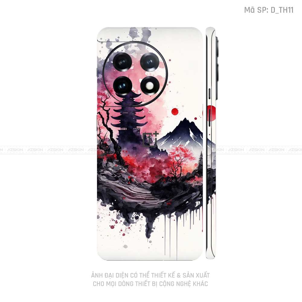 Dán Skin Oneplus Ace Series Hình Thư Pháp | D_TH11