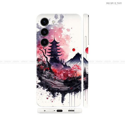 Dán Skin Samsung Galaxy S24 Series Chủ Đề Thư Pháp| D_TH11