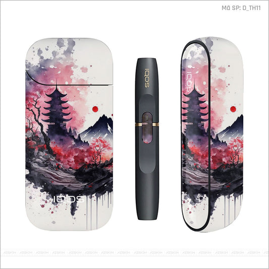 Dán Skin IQOS Hình Thư Pháp | D_TH11