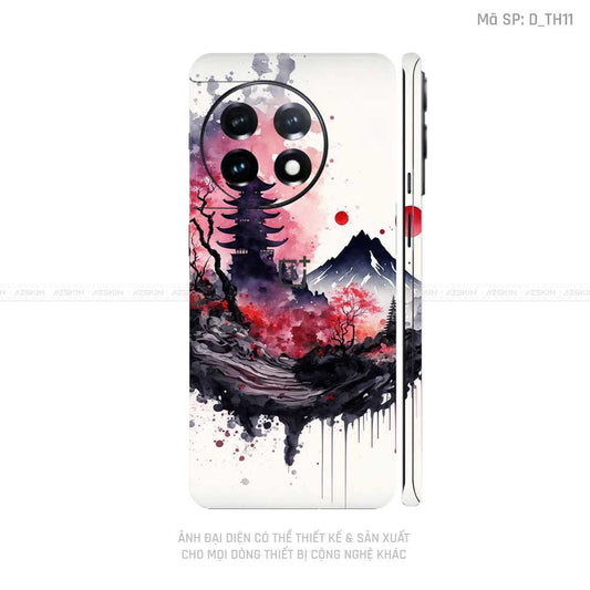 Dán Skin Oneplus 11 Series Hình Thư Pháp | D_TH11