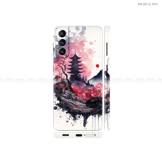 Dán Skin Galaxy S21 Series Hình Thư Pháp | D_TH11
