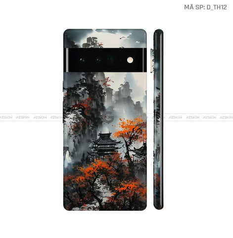 Dán Skin Google Pixel 6 Series Hình Thư Pháp | D_TH12