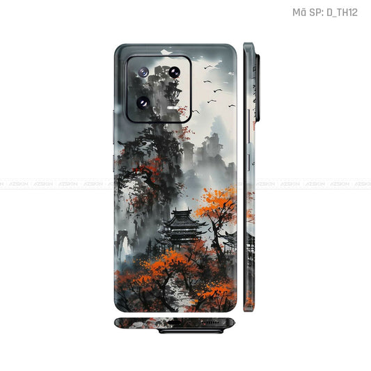 Dán Skin Xiaomi 13 Series Hình Thư Pháp | D_TH12