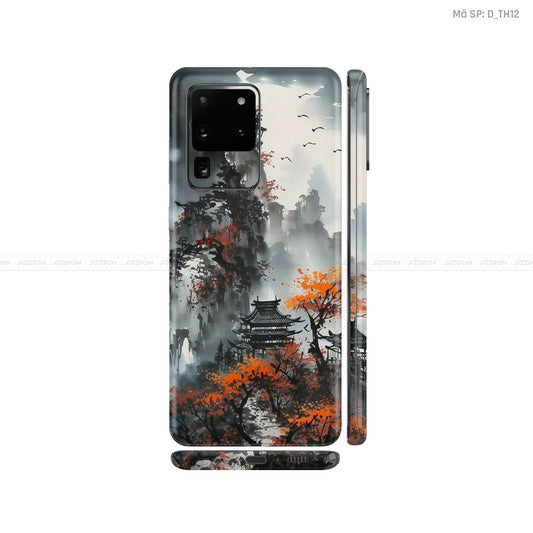 Dán Skin Galaxy S20 Series Hình Thư Pháp | D_TH12