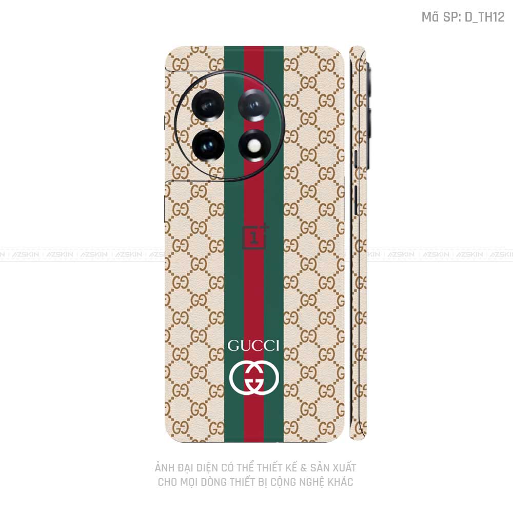 Dán Skin Oneplus 12 Series Hình Gucci | D_TH12